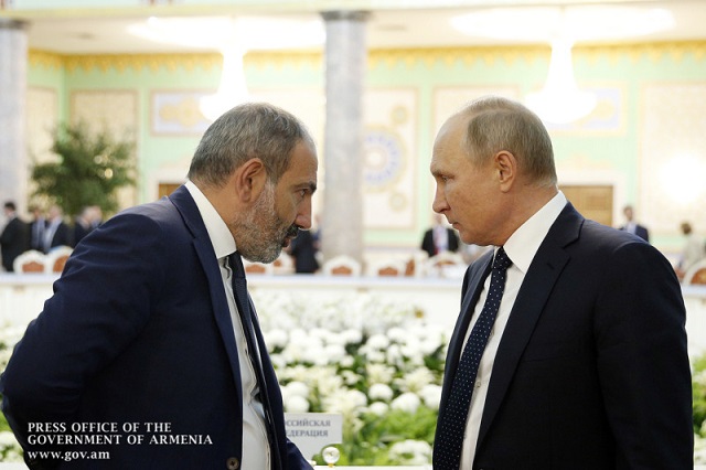 Pashinyan, Putin discuss the situation in Armenia
