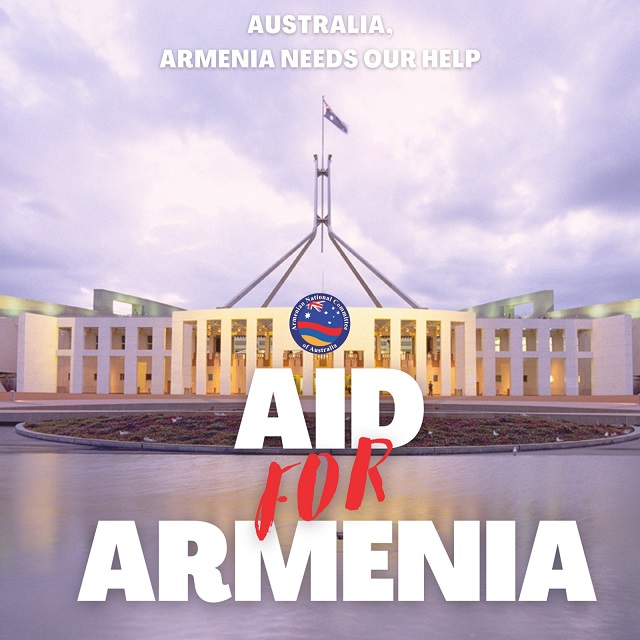 Armenian National Committee of Australia requests Federal Government aid for Armenia