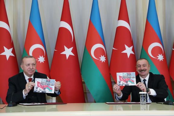 Sanction the axis of mercenary and terrorist evil: Azerbaijan, Turkey, and Georgia