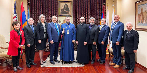 Prelate welcomes Fresno’s Holy Trinity Church leaders