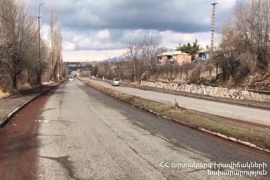 Some roads are closed in Armenia