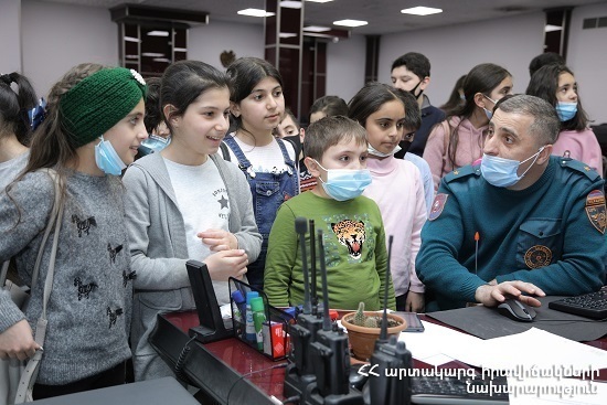 Pupils from Artsakh and Armenia visited the MES