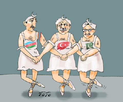 Turkey, Azerbaijan, Pakistan form new axis of evil