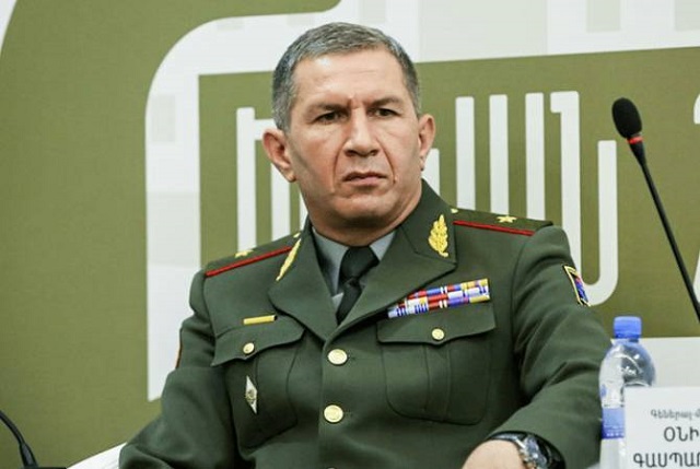 Colonel-General Onik Gasparyan applies to the Administrative Court