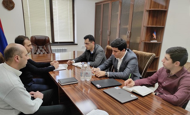 Ombudsman’s office received the delegation led by Yeghishe Kirakosyan
