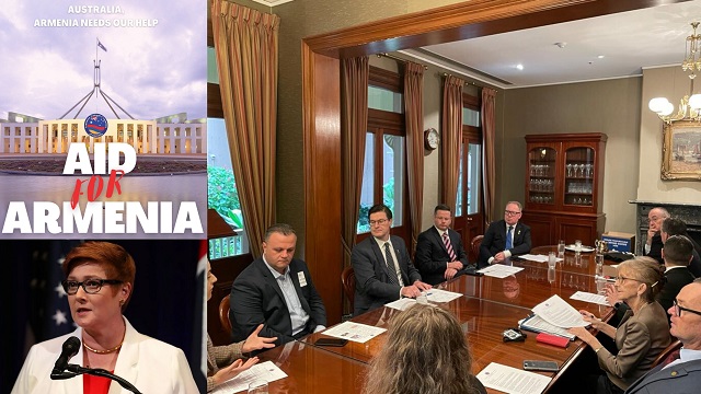 State and federal politicians support growing calls for Australian aid for Armenians of Artsakh