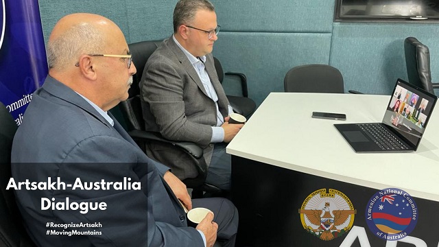 Artsakh Foreign Minister in dialogue with Australian Friends of Artsakh