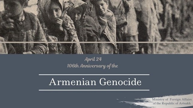 ‘We will be consistent in seeking the international recognition and condemnation of the Armenian Genocide and the restoration of historical justice’