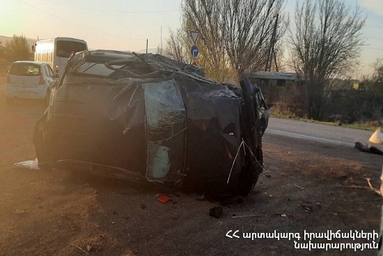 RTA on Yerevan-Meghri highway: there was a victim