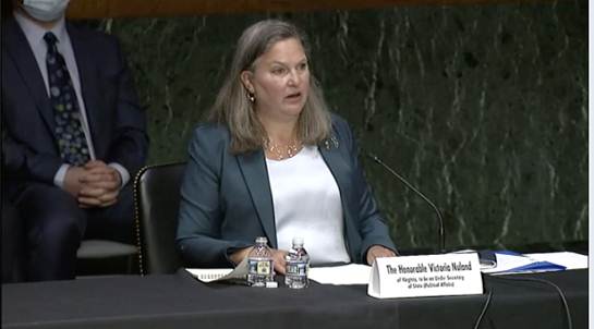 “US to impose more sanctions, should Ankara keep buying weapons from Russia”. Victoria Nuland