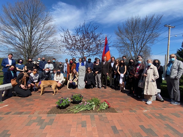 Mayor Snyder joins Maine’s Armenians in commemorating Armenian Genocide