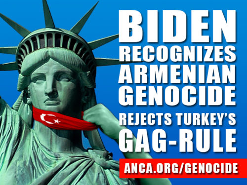 President Biden rejects Turkey’s gag-rule, recognizes Armenian Genocide