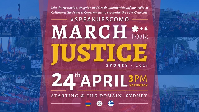#SpeakUpScoMo: Armenian, Assyrian and Greek Communities of Sydney to march for justice