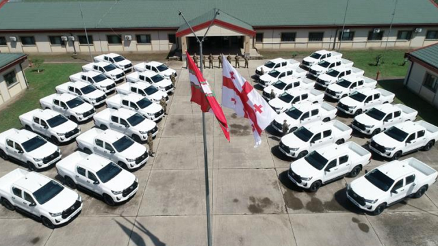 EU provides 30 vehicles to Georgian Border Police to combat irregular migration and cross-border crime