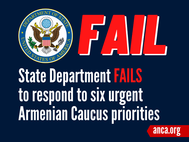 State Department response fails to address Armenian Caucus demands for Azerbaijan’s release of Armenian POWs