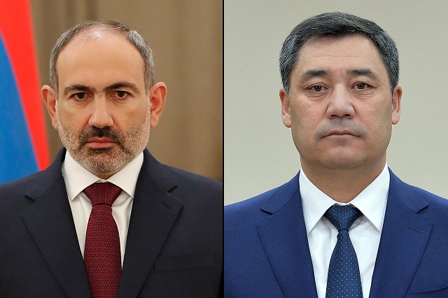 Nikol Pashinyan holds phone conversation with President of Kyrgyzstan