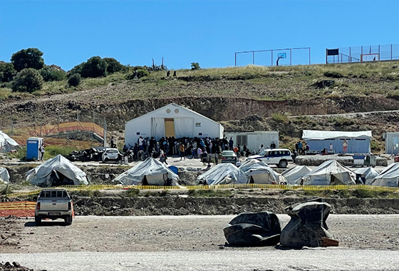Fact-finding visit to Greece to assess the migrants’ situation after the Moria camp destruction