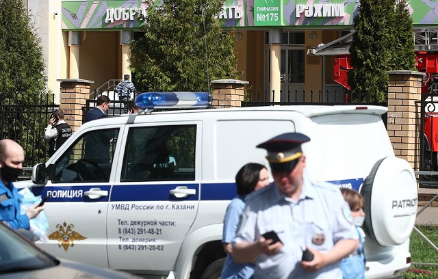 At least nine killed as gunmen open fire in Kazan school
