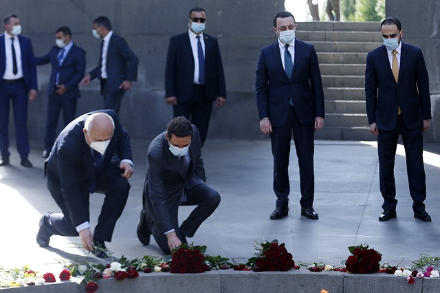 Georgia Prime Minister pays tribute to victims of Armenian Genocide
