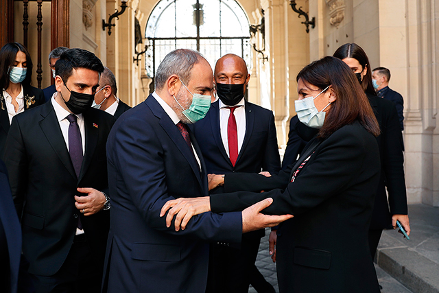The Mayor of Paris to visit Yerevan in October; Meeting held between Nikol Pashinyan and Anne Hidalgo
