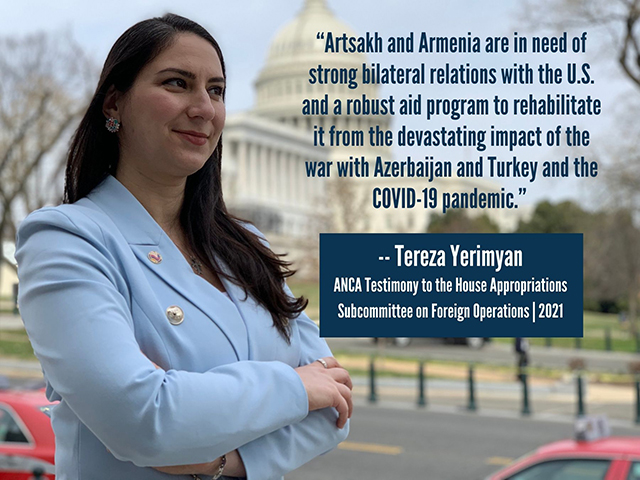 ANCA Testimony Stresses Need for Expanded U.S. Aid for Artsakh and Armenia in the Aftermath of Azerbaijan/Turkey Attacks