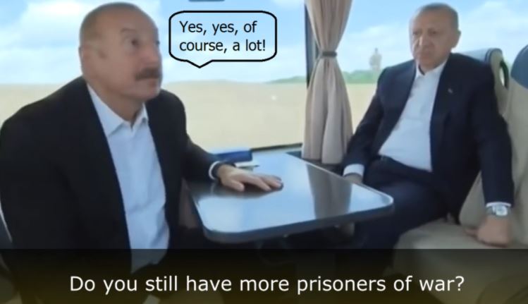 EAFJD draws attention to the video proving Baku is using Armenian captives for political bargaining