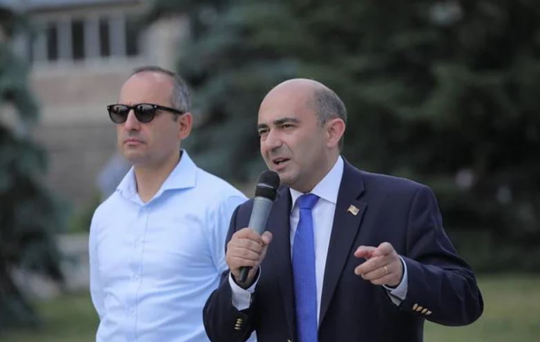 ‘The enemy has entered the sovereign territory of the Republic of Armenia, but they are talking about trampling over each other’: Edmon Marukyan