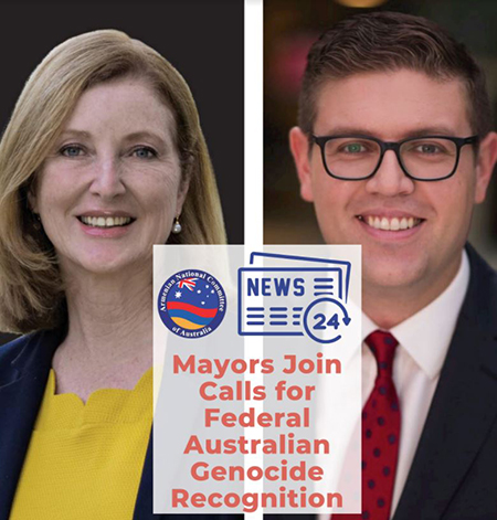 Mayors of Willoughby City Council and City of Ryde Continue Calls for Federal Australian Recognition of the Armenian Genocide