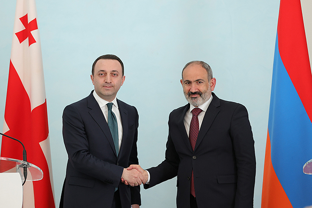 Nikol Pashinyan offers birthday greetings to Irakli Garibashvili