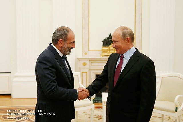 “The Armenian-Russian relations are developing quite successfully”, Vladimir Putin offers birthday greetings to Nikol Pashinian