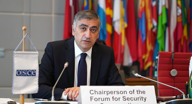 Armenia holds last meeting as Chair of OSCE Forum for Security Co-operation
