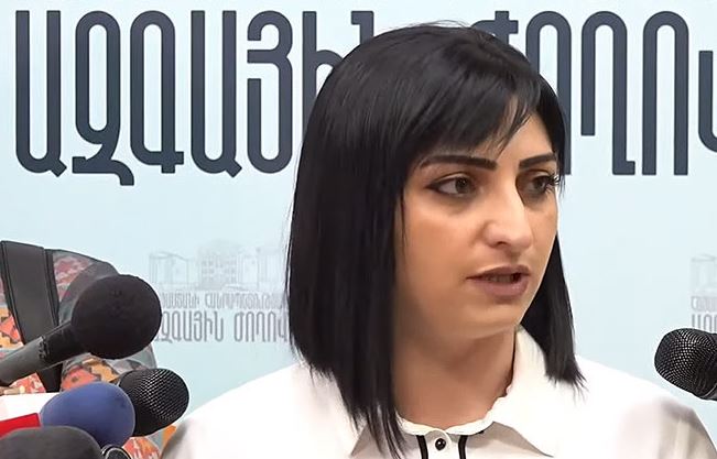 ‘My Step did not find the time to accept this document on the Artsakh issue’: Taguhi Tovmasyan