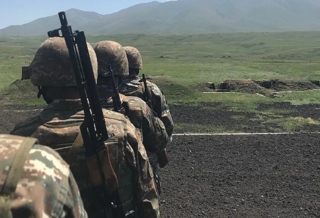 Two Armenian servicemen wounded in Azerbaijani provocation