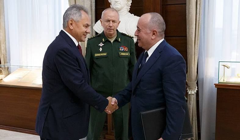 “Russia ready to help Armenia modernize the armed forces”: Sergei Shoigu