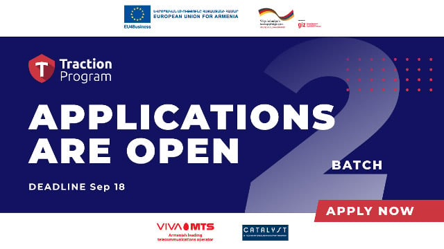 Applications for Batch 2 of Traction Programme are Now Open