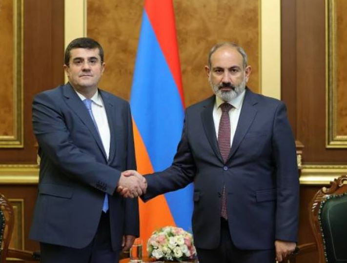 “The new government of Armenia has a lot of work to do to strengthen the positions in terms of security and foreign policy and ensure political and economic stability”: Arayik Harutyunyan congratulates Nikol Pashinyan