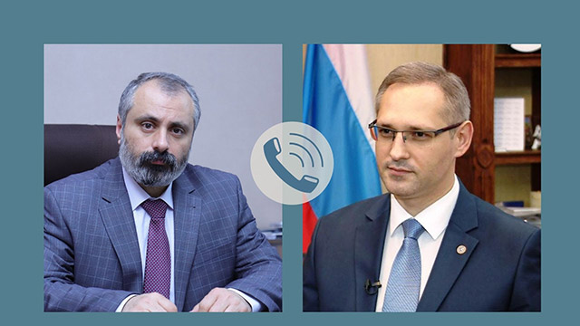 David Babayan Had a Telephone Conversation with Foreign Minister of Pridnestrovie
