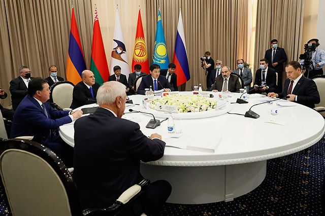 Nikol Pashinyan participates in narrow-format meeting of Eurasian Intergovernmental Council
