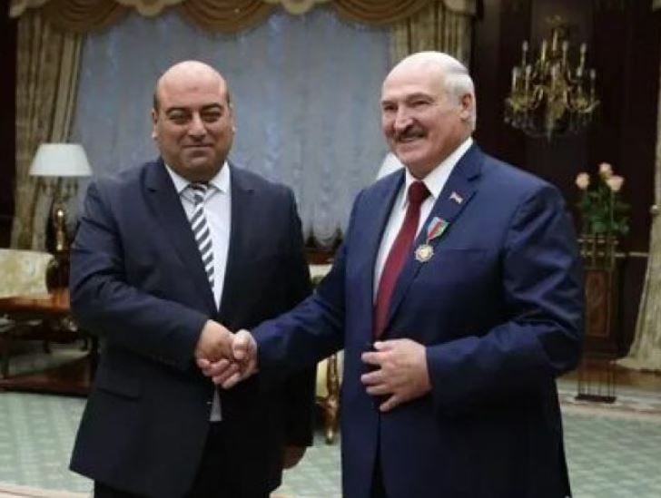 Lukashenko is awarded Friend of Azerbaijan gold medal
