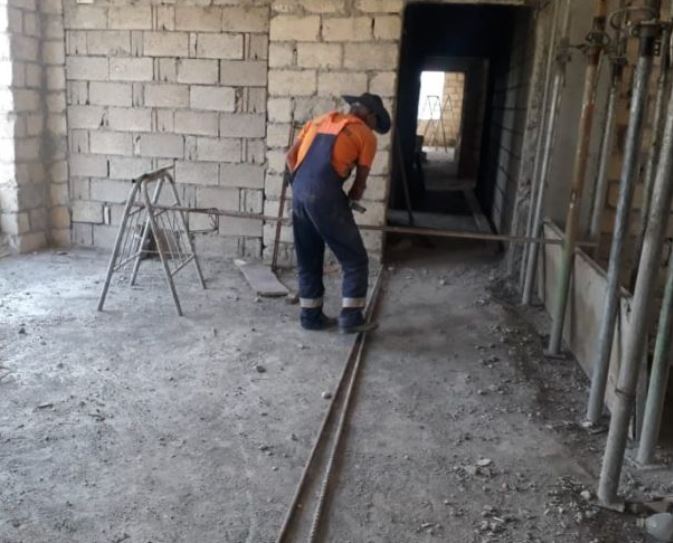 Apartments for displaced people are being built in Stepanakert