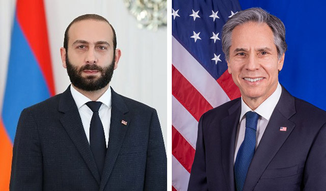 “The United States has a longstanding commitment to supporting the Armenian people’s democratic aspirations”: Blinken congratulates Mirzoyan on appointment