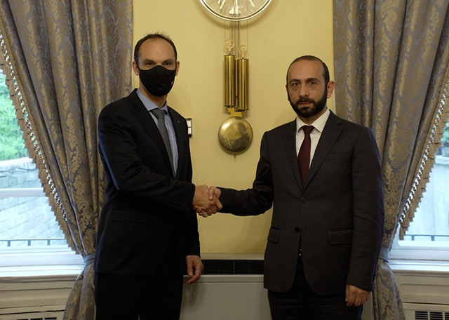 Ararat Mirzoyan and Anže Logar discussed a wide-range of issues on the agenda of Armenian-Slovenian relations