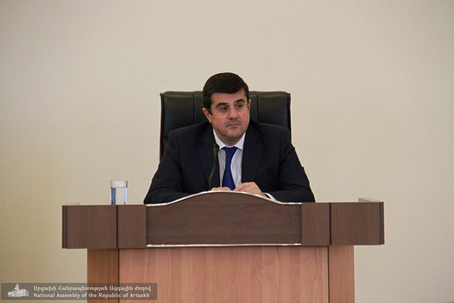 The President of the Artsakh Republic participated in the plenary session of the National Assembly