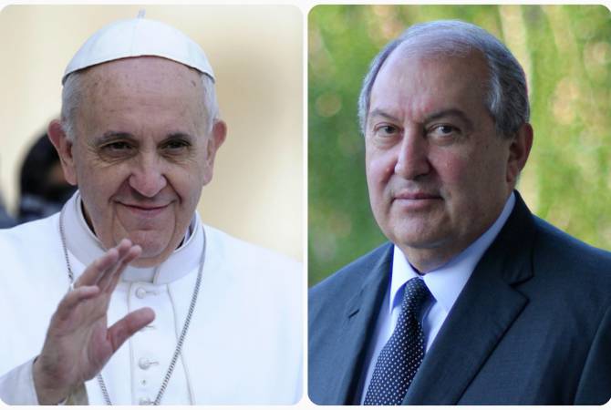 Pope congratulates Armenia on Independence Day