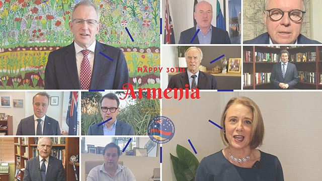 Australian Political Leaders Call Out Azerbaijani Aggression In Armenian Independence Day Video Messages