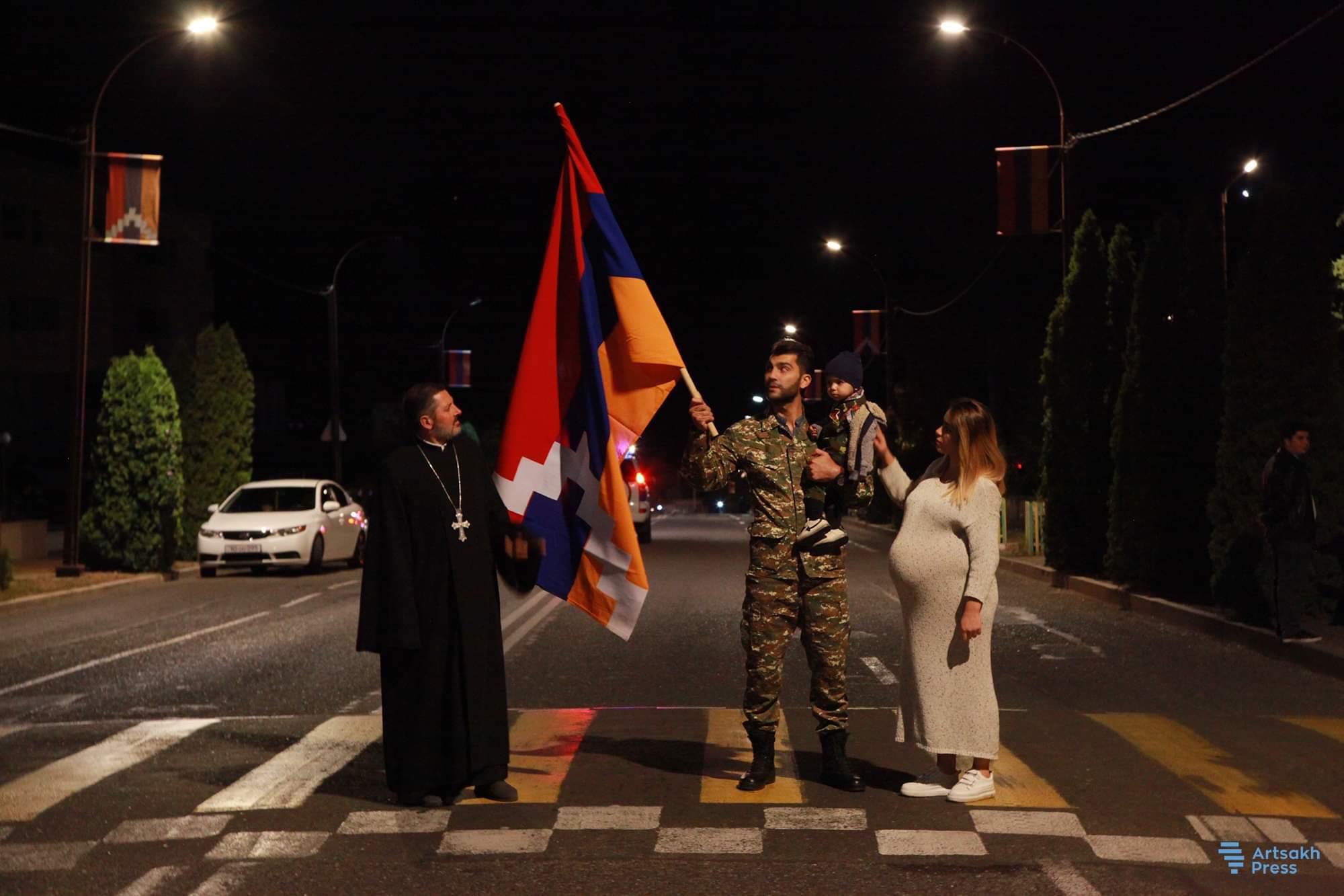 Torchlight procession entitled “Artsakh Lives” held in Stepanakert