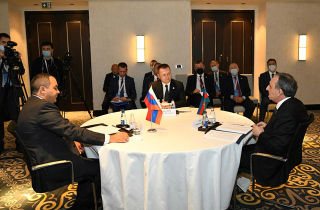 Armenian, Russian and Azerbaijani prosecutors general discuss Nagorno Karabakh in Nur-Sultan