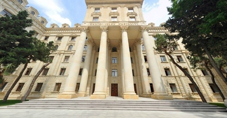 Azerbaijani MFA sends complaint letter to Russia for using ”Republic of Nagorno Karabakh” term in an official website