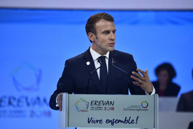 Solidarity in action: Macron tweets in Armenian to announce the first delivery of vaccine to Yerevan