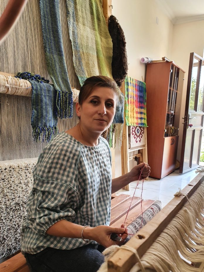 Displaced Women from Artsakh Find Home in a Small Weaving Studio in Southern Armenia